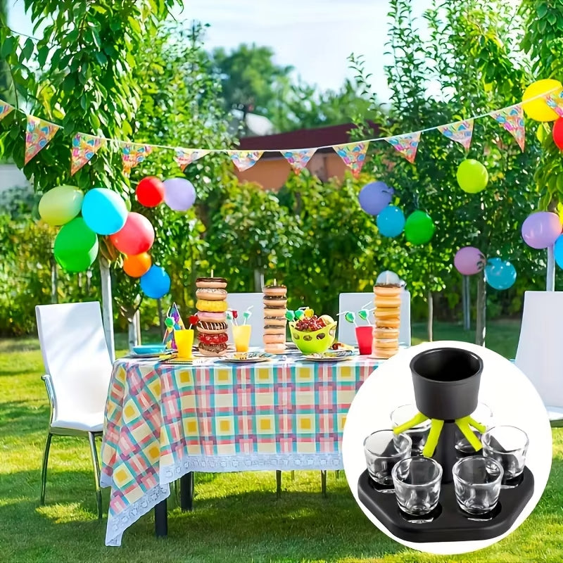 6 Shot Glass Dispenser